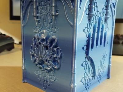 Deckbox magic the ghatering 100 carte skulloculus 