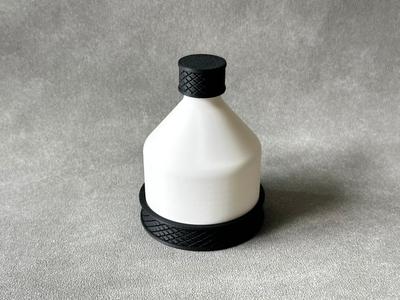 Dual-Port Protein Funnel Pot (Bottle Mount Ready)