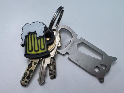 Beer Keychain