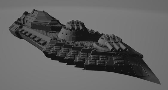 Alaskan Republic Assault Battleship: Berserker Class