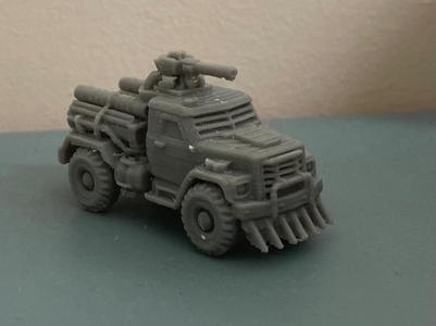 Post-Apocalyptic Battle Truck