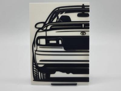 2D Wall Art Toyota Celica GT-Four ST185