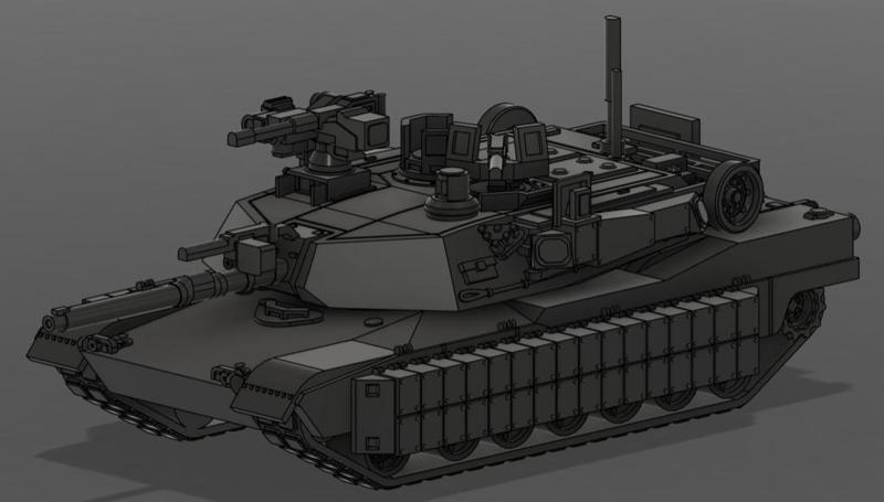 M1A2 Abrams SEP V4 TUSK I + II