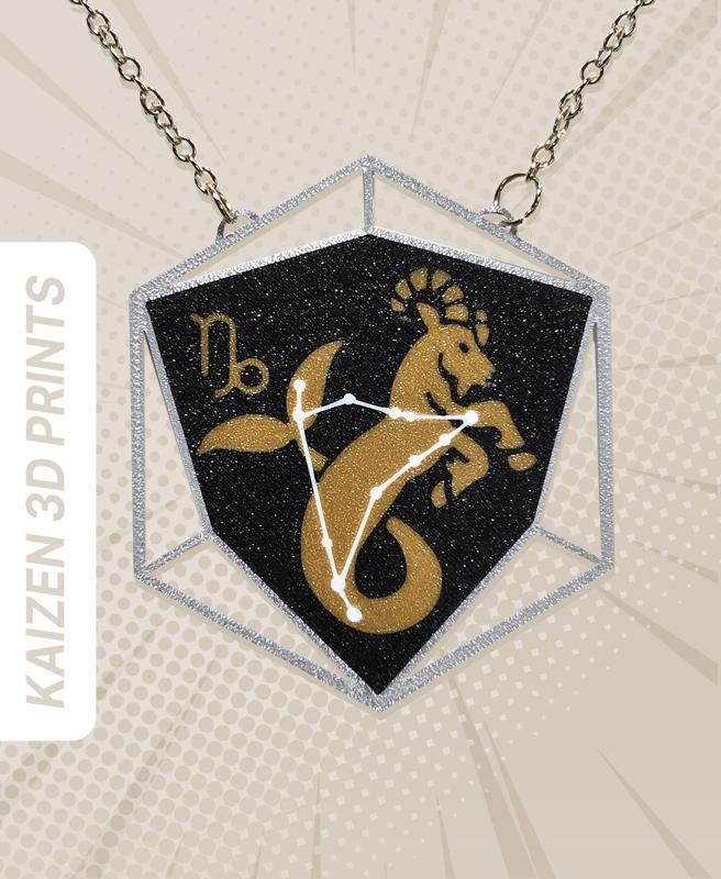 Capricorn Astrology Pendant