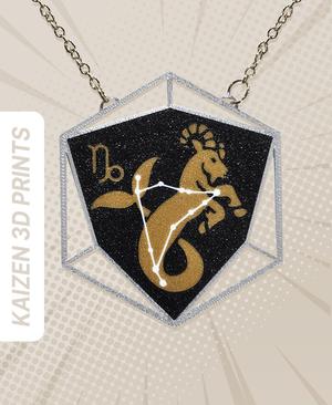 Capricorn Astrology Pendant
