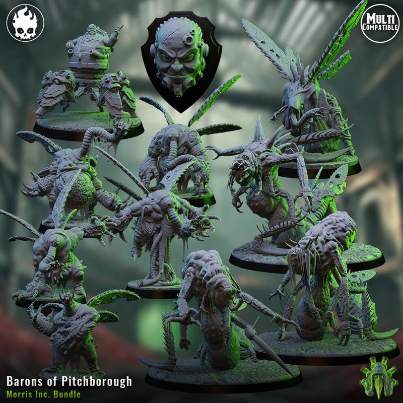 Barons of Pitchborough STL Bundle
