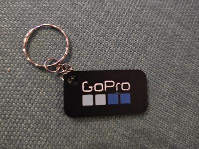 Action Cam Logo GoPro Photography Keychain