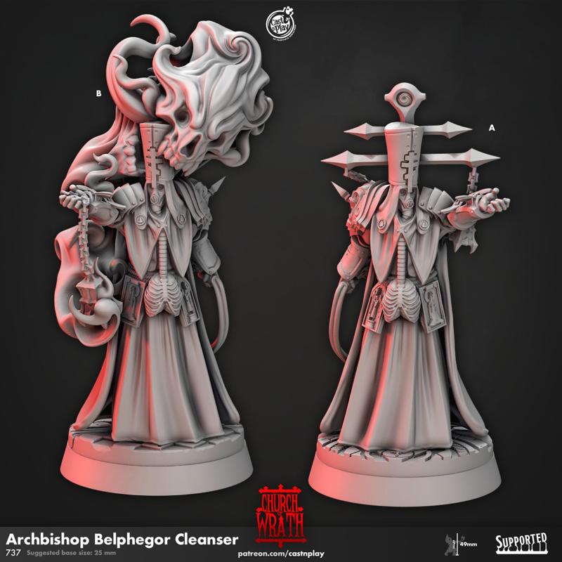 Archbishop Belphegor Cleanser (Pre-Supported) | Cast n Play