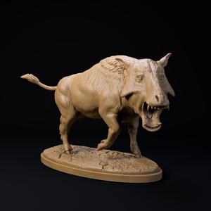 Archaeotherium 1-35 pre-supported prehistoric animal