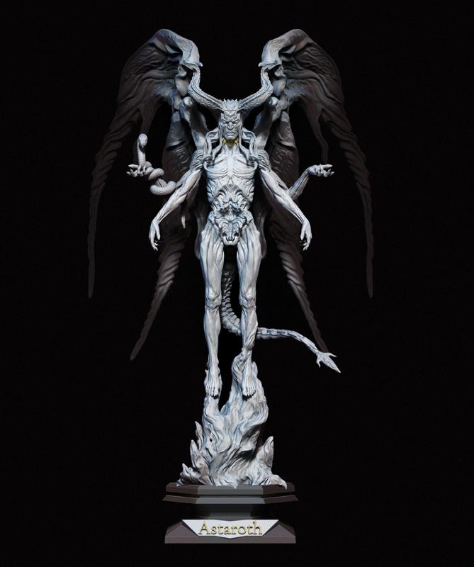 Astaroth demon 3D print model