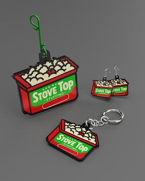 Stuffing Ornament / Keychain / Earring