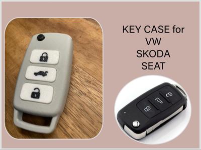 Key Fob Case/Cover/Shell for VW, Skoda, Seat