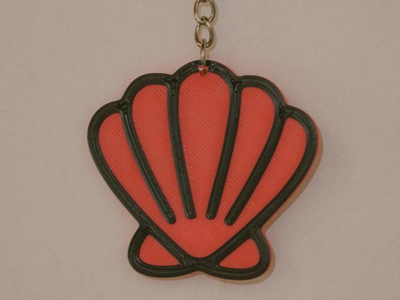 Shell Keychain