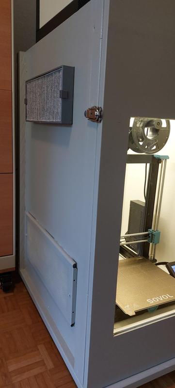 Enclosure filter housing