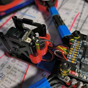 Capacitor holder in front - TBS Source One V5