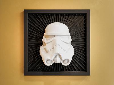 Stormtrooper - Star Wars 3D-Wallart - No AMS 