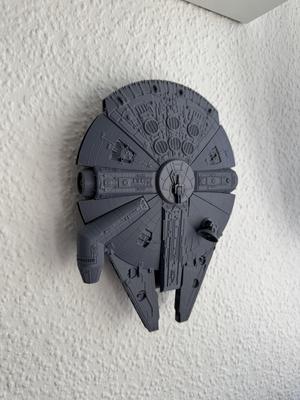 Wall mount for Fab365 Millennium Falcon