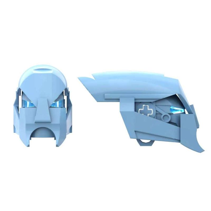Bionicle Core War Ice Glatorian Helmet