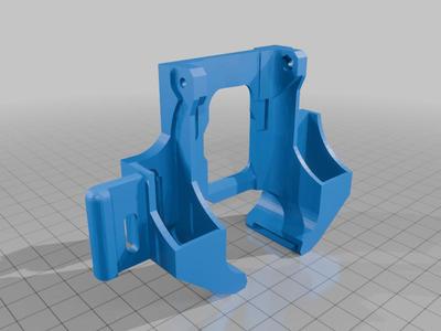 Raffosan Double Blower Fan Mount - Modified for Extra Clearance