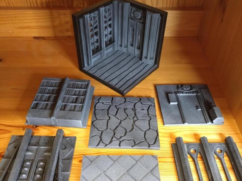 Miniature Display Modular VERSION 3 !With floor!