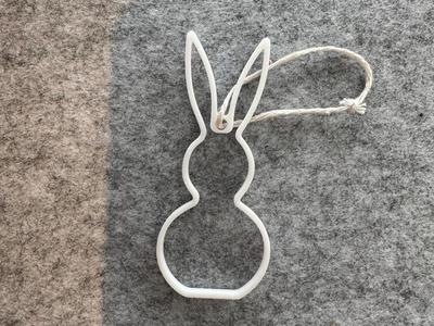 Easter Bunny Rabbit Easter Pendant Bottle Gift 