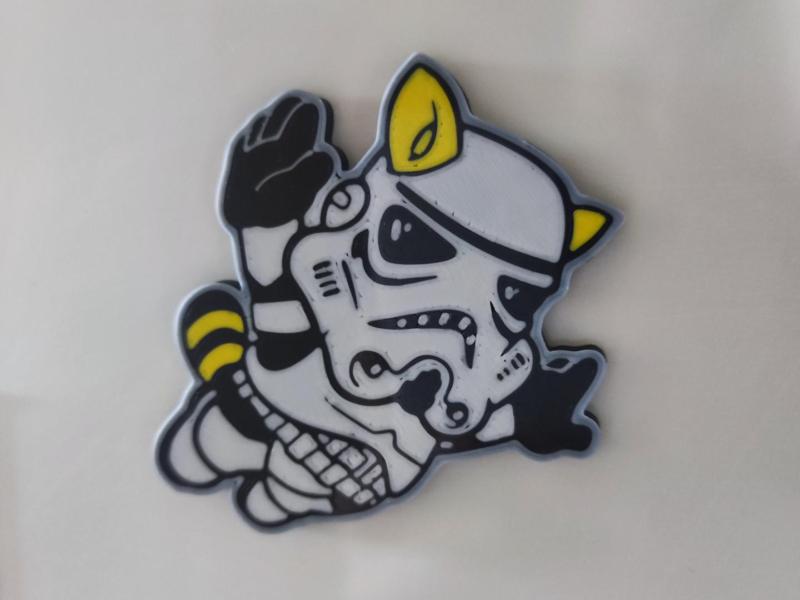Fridge_Magnet Super_Fox_Trooper