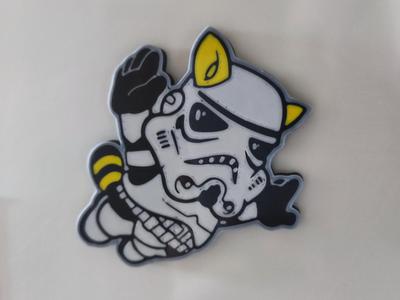Fridge_Magnet Super_Fox_Trooper