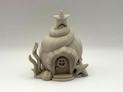 Seashell Fairy House