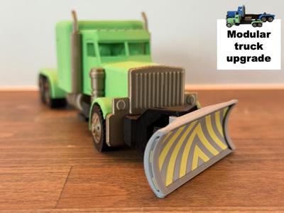 Snowplow snap-on upgrade for Truck