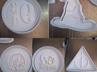 Harry Potter Cookie cutters
