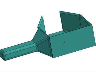 Feed, pellet scoop, grit scoop, funnel scoop