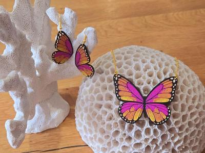 Three "Wing Butterfly" Jewelry Sets