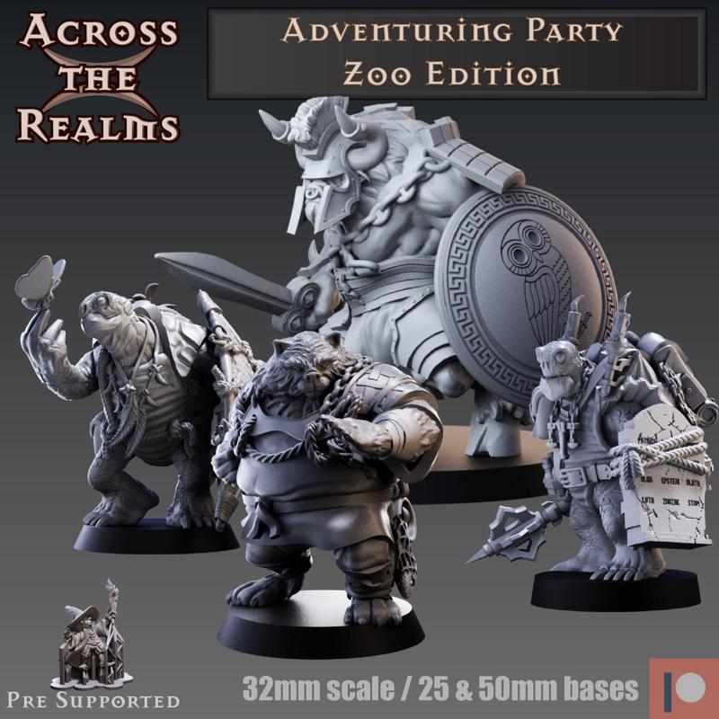 Adventuring Party - Zoo edition