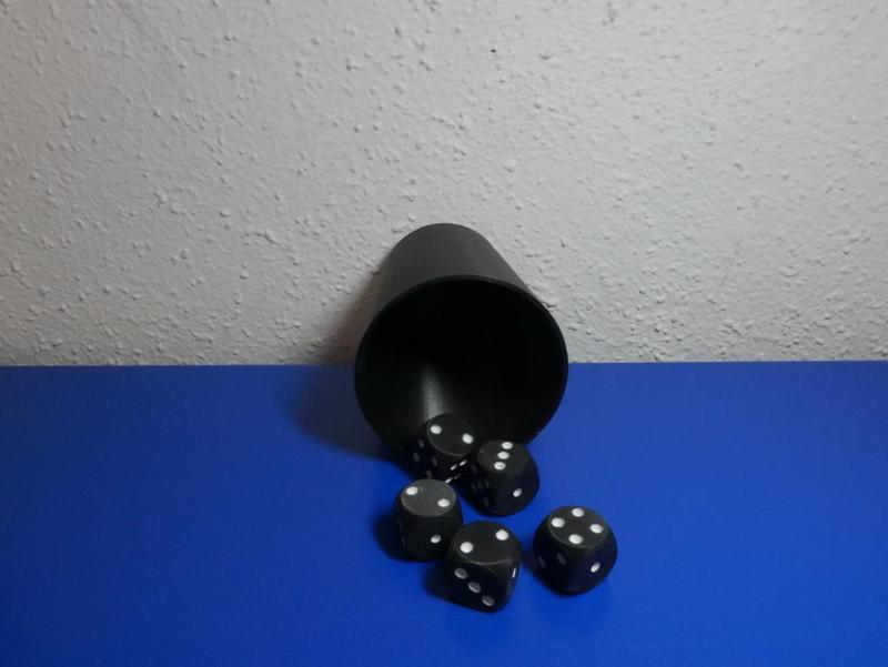 Print2Play: Dice and Score - Five Dice Game Set