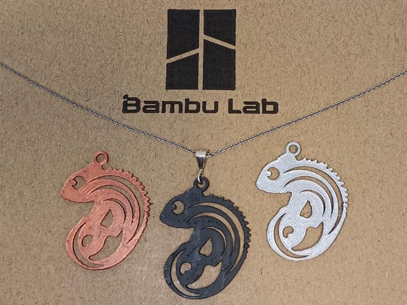Chameleon Necklace/Pendant