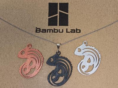 Chameleon Necklace/Pendant