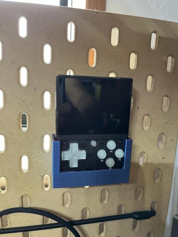 IKEA Peg Board Miyoo Mini Stand