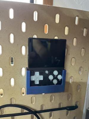IKEA Peg Board Miyoo Mini Stand