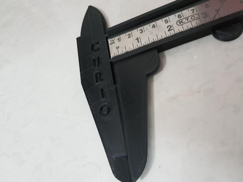 BIG VERNIER CALIPER WITH REAL STEEL SCALE
