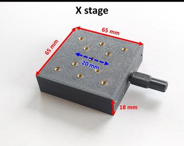 Printed linear stage