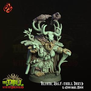 Blirta, Half-troll Druid