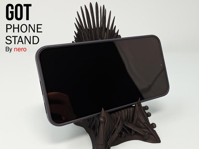 Iron Phone Throne - GOT Phone Stand