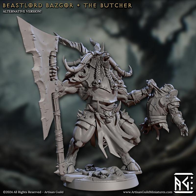 Beastlord Bazgor The Butcher (Rise of the Beastmen)
