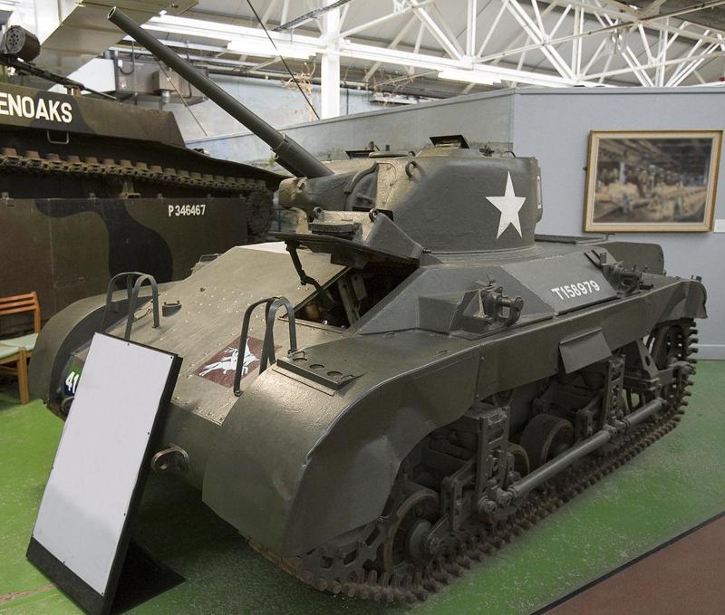 M22 Locust with moving turret and barrel