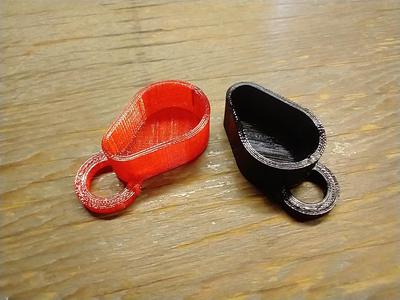 Beta RRS steering lock protector cap with a retention loop