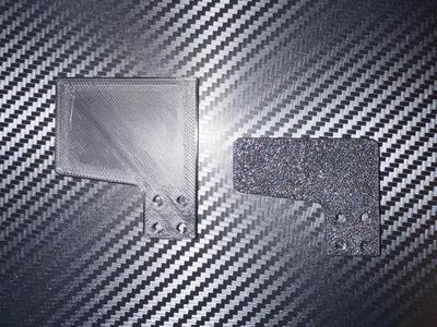 Longer sim racing shift paddle 
