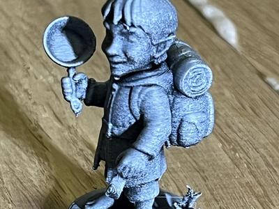 miniature lord of the ring hobbit poele