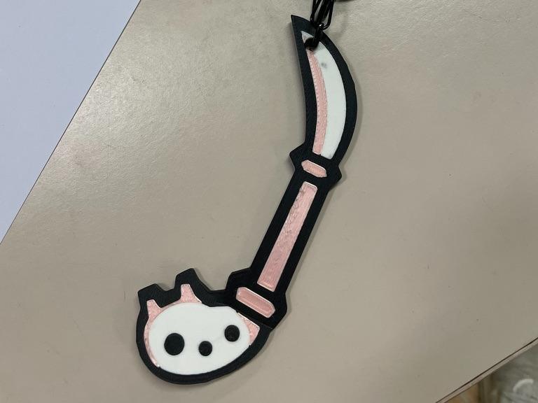 Insect Glaive Keychain