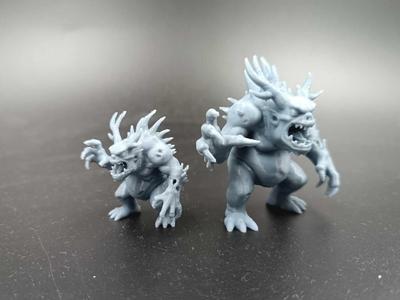 DnD Monster Demonic Troll -TTRPG Dungeon-Miniature