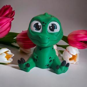 Multicolor Sitting Dino ( No Support )